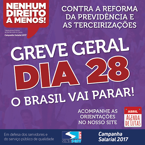 greve geral