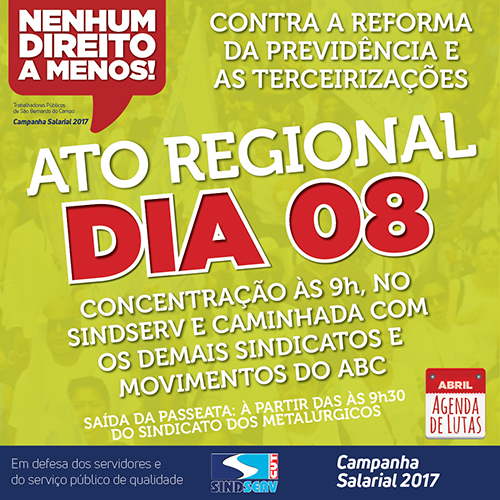 8 de abril ato