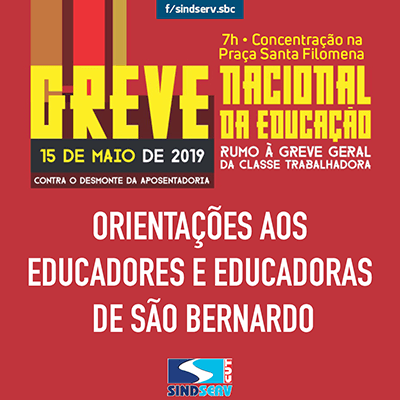 greve da educação