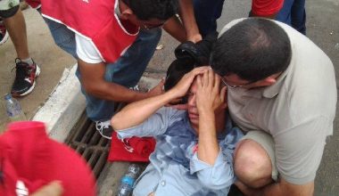 confronto em Brasília