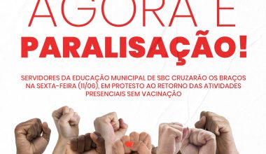 agora é greve
